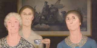 Grant Wood’s ‘Daughters of Revolution’ (1932)