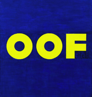 Ed Ruscha, ‘OOF’ (1962)