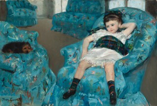 ‘Little Girl in a Blue Armchair’ (1877-78)