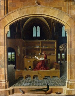 ‘St Jerome in His Study’ (1474-75) by Antonello da Messina.