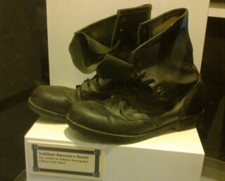 Saddam Hussein's Boots, Salt Lake City