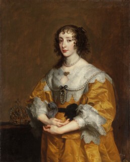 ‘Queen Henrietta Maria’ (1636) by Anthony van Dyck