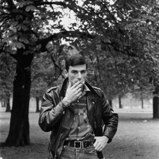 Thom Gunn photographed by Rollie McKenna in 1957