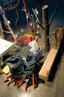 Sarah Sze installation at Victoria Miro