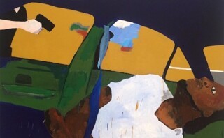 ‘The Times They Ain’t A Changin, Fast Enough!’ by Henry Taylor, 2017.