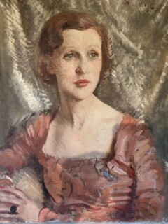 Portrait of Mollie Panter-Downes by Eileen Robey