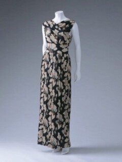 Schiaparelli crepe dress c.1937.