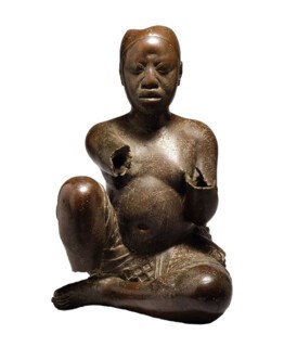 Late 13th-century copper statue from life