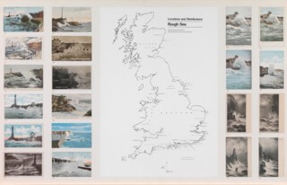 Detail from ‘Dedicated to the Unknown Artists’ by Susan Hiller (1972-76)