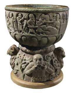 A font from Lyngsj church, Sweden (c.1191).