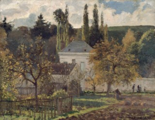 Pissarro’s ‘Maison bourgeoise à l’Hermitage’ (1873)