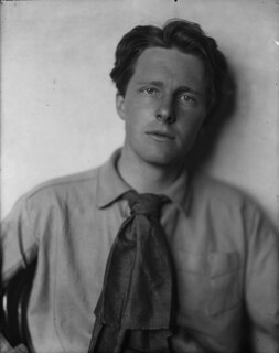 Rupert Brooke photographed by Sherrill Schell in 1913