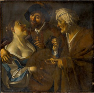 ‘The Procuress’ (late 1930s) by Han van Meegeren