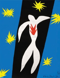 Matisse’s ‘Fall of Icarus’ (1943).
