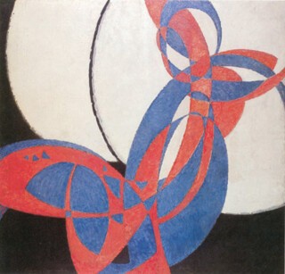Frantisek Kupka’s ‘Amorpha: Fugue in Two Colours’ (1912).