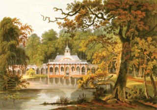 ‘The Chinese Dairy at Woburn Abbey’ from Pückler’s Memory Album.