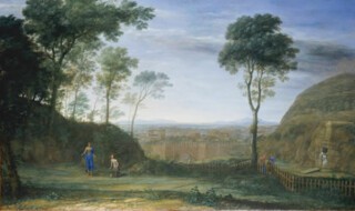 ‘Landscape with Christ Appearing to Mary Magdalen’, 1681