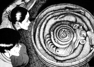 An image from ‘Uzumaki’ (1998) by Itō Junji
