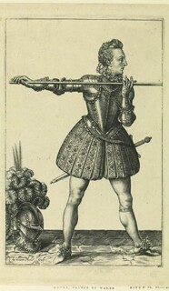 ‘Prince Henry Practising with the Pike’ by William Hole (1612).