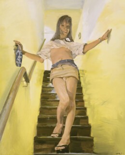 Liu Xiaodong, ‘A Transsexual Getting Down Stairs’ (2001).