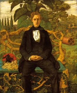 Portrait of a Young Man by Richard Dadd (1853).