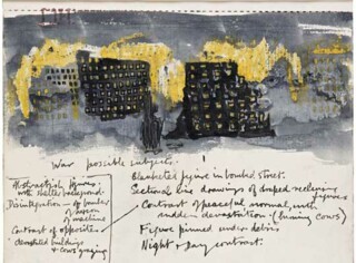 Henry Moore, ‘War: Possible Subjects’ (1940-41)