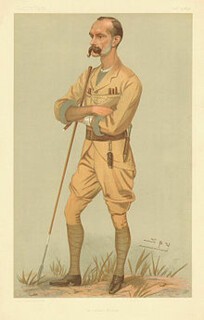 Frederick Lugard caricatured by Spy for Vanity Fair, 1895.