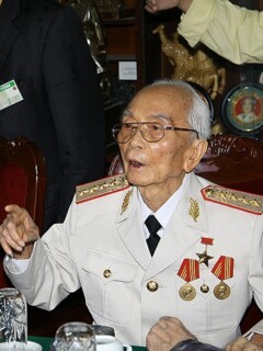 General Giap in 2008