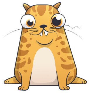 A CryptoKitty