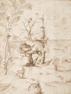 Sketch for the man-tree figure (c.1470s)