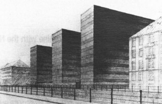 Mies van der Rohe’s design for the Reichsbank (1933).