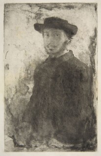 A second state print of Degas’s ‘Self-Portrait’ (1857)