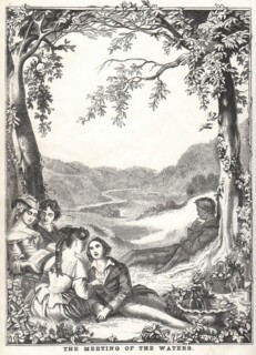Daniel Maclises’s illustration for ‘Irish Melodies’