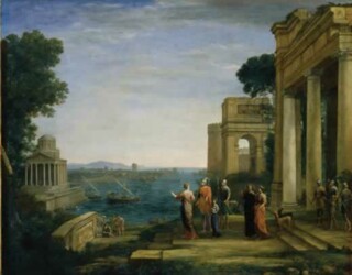 ‘View of Carthage with Dido and Aeneas’, 1675-76
