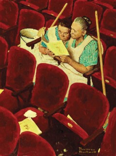 ‘Charwomen in Theater – Study’ (1946)
