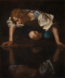 Caravaggio’s ‘Narcissus’ (c.1597)