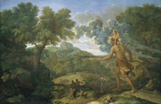 ‘Blind Orion Searching for the Rising Sun’ (1658)