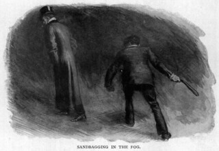 ‘Sandbagging in the Fog’ by George Sims (c.1900)