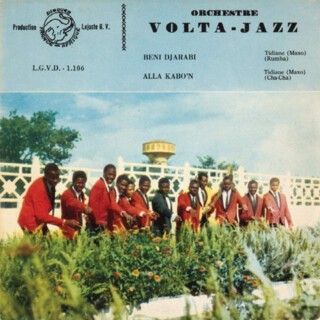 A Volta Jazz record sleeve
