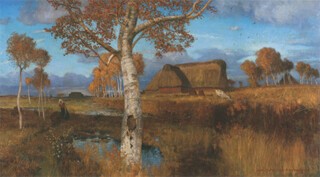 ‘Autumn on the Moor’ (1895) by Otto Modersohn.