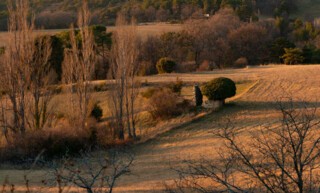 Landscape near Dieulefit, February 2022. Photo © Joris Gruaz / Alamy