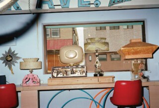 ‘Untitled (Room with Old TV, Lamps, Wildwood, New Jersey)’, 2002