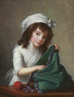 ‘Alexandrine-Emilie Brongniart’ by Elisabeth Louise Vigée Le Brun (1788)