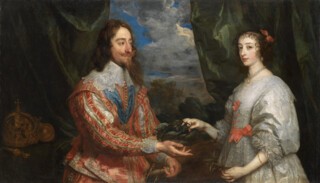 Portrait of Charles I and Henrietta Maria by Van Dyck (1632)