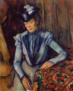 Paul Cézanne, ‘Woman in Blue’