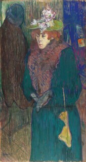 Henri de Toulouse-Lautrec, ‘Jane Avril in the Entrance to the Moulin Rouge’ (1892)