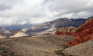 Red Rock Canyon, Nevada, February 2018. Photo © TravelerSD / Alamy