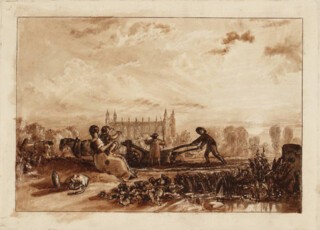 ‘Ploughing, Eton’ (1818)