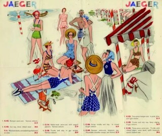 Jaeger swimwear advertisement
