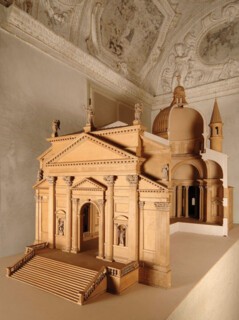 A model of the Chiesa del Santissimo Redentore in Venice.